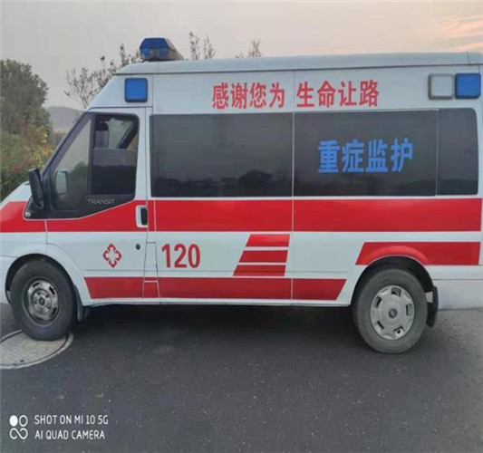 额敏救护车出租服务案例3